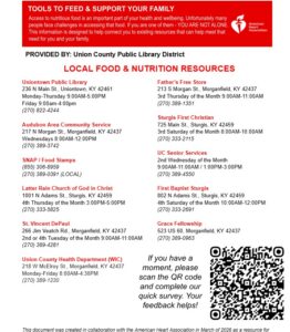 Local Food & Nutrition